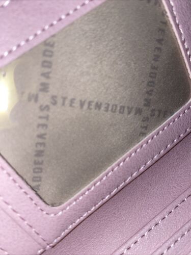 STEVE MADDEN Woman's Wallet Light Pink Soft Textured ~ BEAUTIFUL MSRP $48