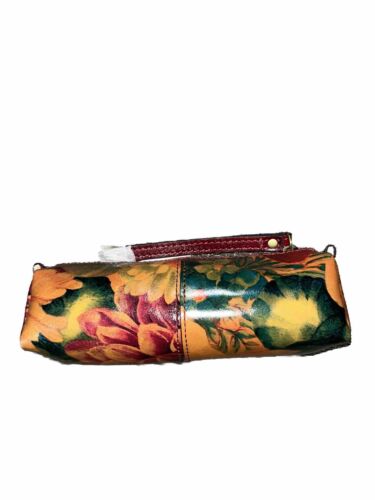 Patricia Nash Isla Oblong Italian Leather Wristlet Isla-Spring Multi P50601