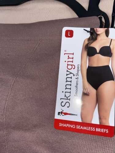Skinnygirl Shaping Seamless Briefs Size LARGE 3  pair Style SG7164~New