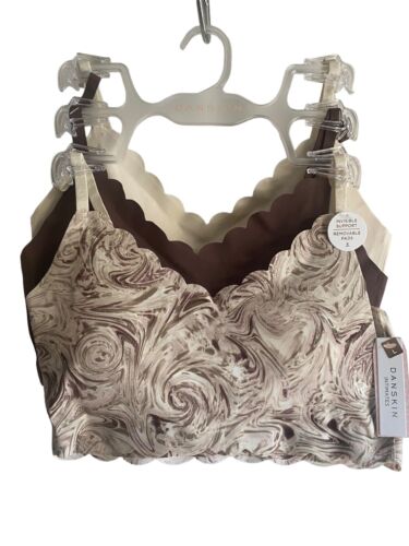 Danskin Intimates Invisible Support  BRAS,~Multicolor ~ 3-set ~ Size : M~DS6328