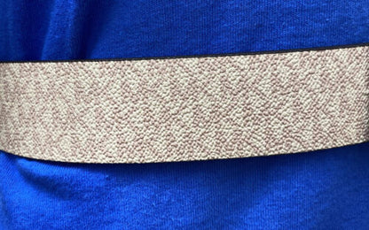 MICHAEL KORS BELT REVERSIBLE SOFT PINK TO WHITE GOLD MK BUCKLE "SO NICE"!