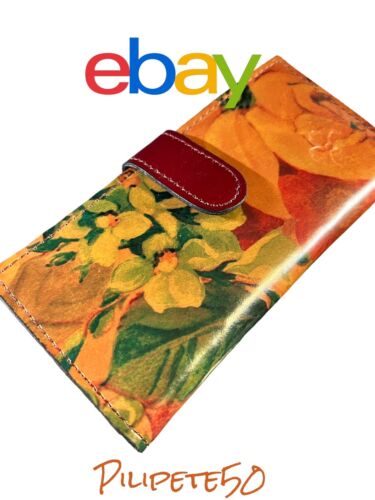 Patricia Nash~Nazari~ Multicolor Floral~ P874210~Leather Wallet- Beautiful!! NEW