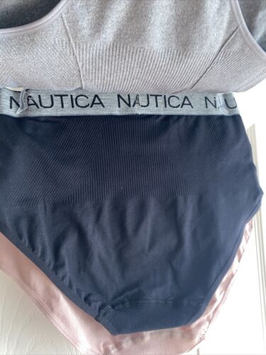 NAUTICA INTIMATES NT4134 3PKD MF~3XL~ SEAMLESS SHAPING BRIEF PANTIES GREAT FIT!