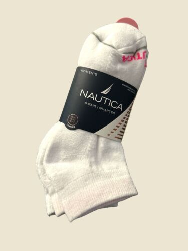 Nautica Women's Socks - Lightweight Athletic Low Cut Socks (6 Pack)