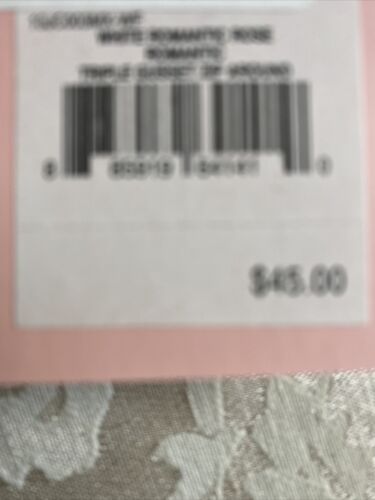 JUICY COUTURE Wallet- Wristlet Zip Around White-Rose Print  Single Zip Large New