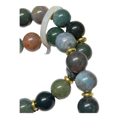SHIVAM GENUINE GEMSTONE  AGATE 2 IN 1 BRACELET~HARMONY, CALM, GROUNDING~UNIQUE!