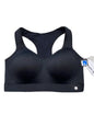 LAYER 8 MAX. SUPPORT SIZE 1X SPORT BRA FITTED METEORITE. BLACK LWB0097X MSRP $42