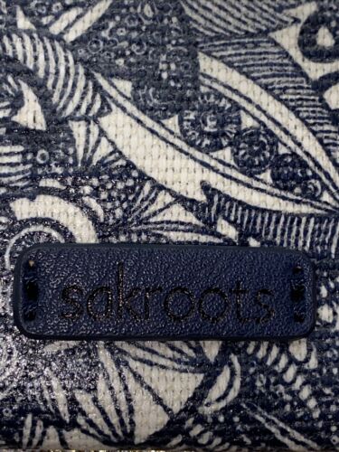 SAKROOTS ID Lanyard Card Case Keychain Coin Purse NAVY SD ARTIST CIRCLE NEW
