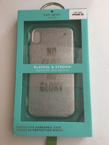 Kate Spade New York Case Cover for Apple iPhone XR No Glitz No Glory