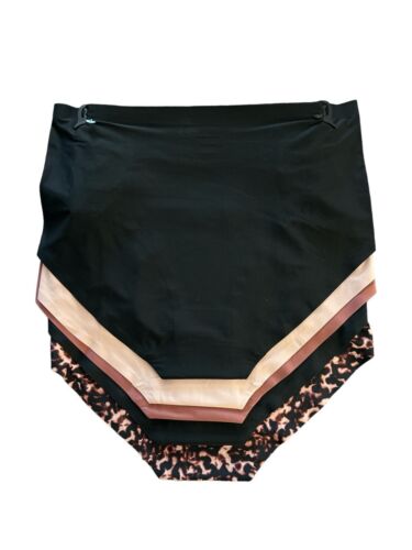 NICOLE MILLER~5 Pack FIT PANTIES~NO SHOW MID-RISE MULTICOLOR~ALL SIZES~GREAT FIT
