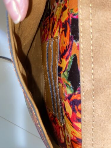 PATRICIA NASH Avellino~Leather Front Pocket Women XBDY Handbag~SUMMER ROSES🌹NEW