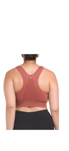 90 Degree By Reflex High Perform Full Support Sport  Bra Plus Size~1X~REAR FIND!