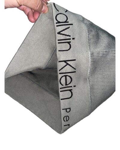Calvin Klein Performance Low Impact Logo Band Women Sports Bra L Retail $39.50