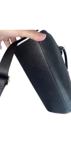 Juicy Couture Fashionista Sports Bowler Satchel Crossbody Black White NWT!!!