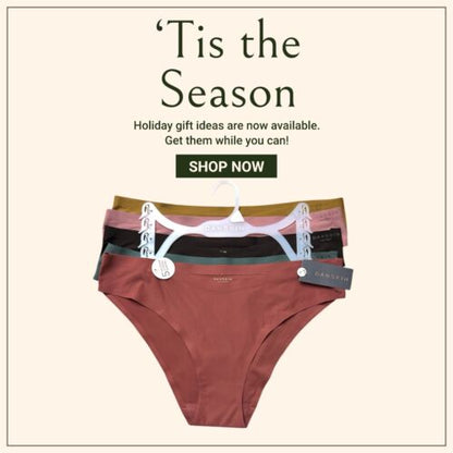 DANSKIN INTIMATES 5 PCS~Multicolor~No Show Panties Sz L~ Style DS3654~UNIQUE~$48
