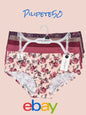 LAURA ASHLEY~5 Pack FIT PANTIES~MULTICOLOR~ STYLE # LS9172~ALL SIZES~GREAT FIT!
