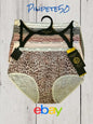 Kathy Ireland 5 Pack Multicolor Cotton/Spandex Briefs Size Small~BF1197~ GREAT!