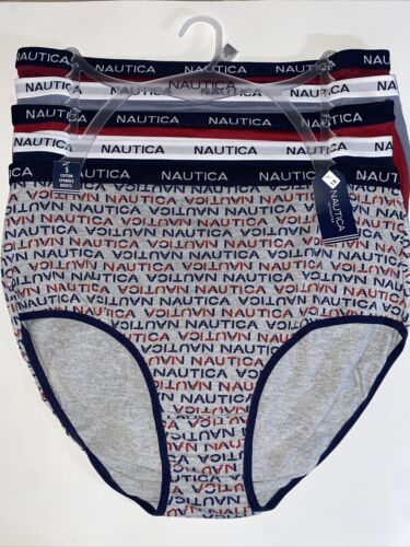 NAUTICA 5 Pack BRIEFS PLUS SIZES~COTTON~MULTICOLOR~  NT3459~ALL SIZES~GREAT FIT!