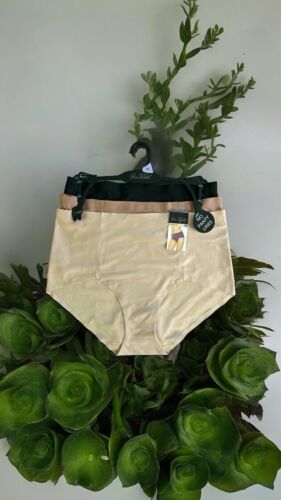 PRIMA VALENTINA 3 Pack PANTIES BRIEFS HI-CUT~77309~MULTICOLOR~SEAMLESS MF~