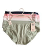 LAURA ASHLEY~5 Pack FIT PANTIES~MULTICOLOR~STYLE # LS9221~ALL SIZES~GREAT FIT!