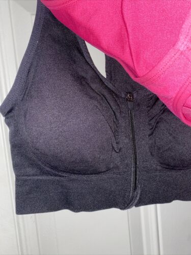 90 Degree By Reflex High Performance~Full Support Sport  Bra Set-Two L~MSRP$58