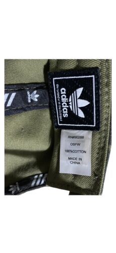 Adidas Women's Cap Originals Relaxed Camo Adjustable Back Strap Olive Green Nice