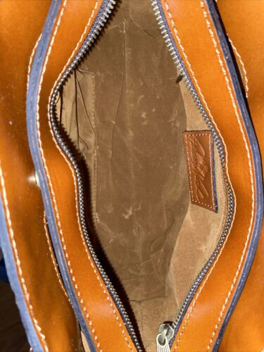 Patricia Nash Rienzo  Florence Tooled Leather Designer Satchel RET. $229 NWT