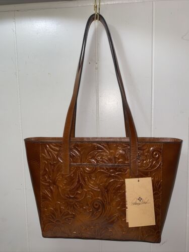 Patricia Nash Varsi Tote style P65307~Florence~Design Antique Metal Hardware NEW