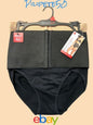 SKINNYGIRL SHAPING 2 PCK ELASTIC BAND HOOK&EYE BRIEFS~WHITTLE YOUR WAIS~SG7614~L