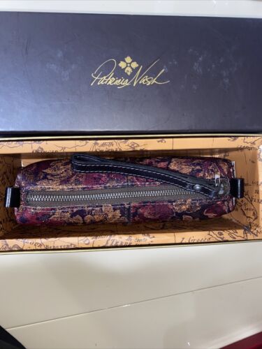 Patricia Nash Isla Oblong Italian Leather Wristlet Style A035399 Vintage Floral