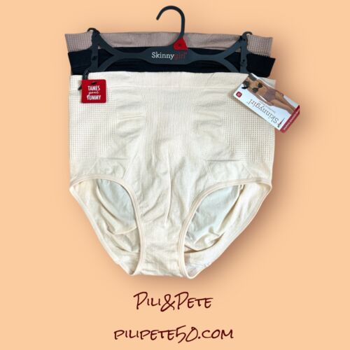 Skinnygirl Shaping Seamless Briefs Size XL ~3  pair SG7703 ~TAMES YOUR TUMMY!