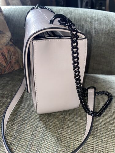 DKNY Sina MD Flap Shoulder Bag Crossbody Shoulder Handbag Embossed NWT UNIQUE!!!