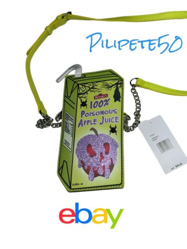 BETSEY JOHNSON CLUTCH XBDY 100% POISON APPLE JUICE~MULTICOLOR MSRP $98.00~UNIQUE