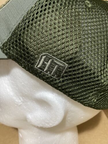 Highland Tactical Hat Khaki Green With American Flag