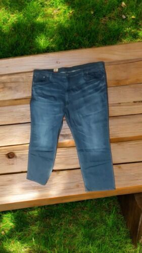 LEVI'S 559 RELAXED STRAIGHT FIT STRETCH JEANS 54" x 32" DARK BLUE LEVI'S A1!!