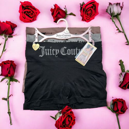 JUICY COUTURE Shaping Seamless Slip Shorts Size XL 3 Pack Style JC4078￼￼ UNIQUE