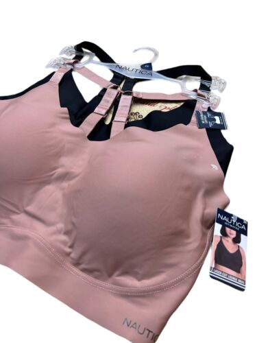 NÁUTICA 2PACK INTIMATES  NT5456 BRAS SIZE 2XL  LASER CUT RETAIL $48 BEAUTIFUL!