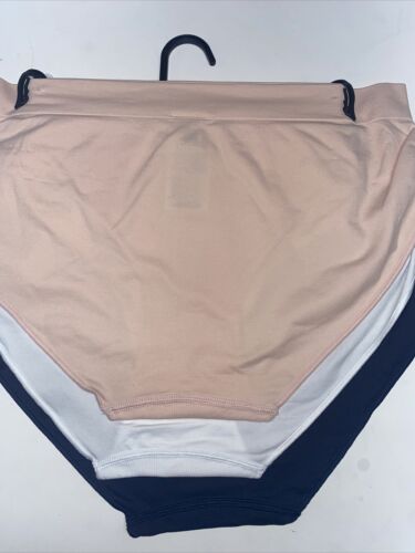 Adidas Women's 3-PK Blend Spandex Hipster Underwear 4A2H99 (Size L)  MSRP $36