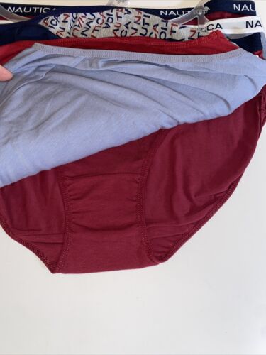 NAUTICA 5 Pack BRIEFS PLUS SIZES~COTTON~MULTICOLOR~  NT3459~ALL SIZES~GREAT FIT!
