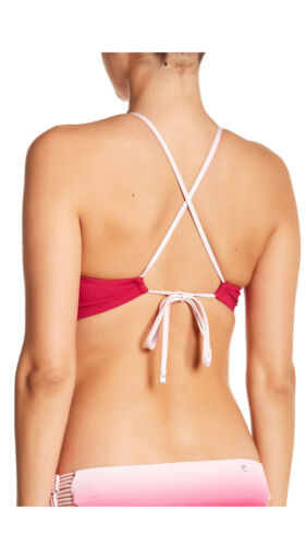 Dolce Vita Women's Swimsuit Set (2 pieces) with Macrame - Rose Ombré Size Medium