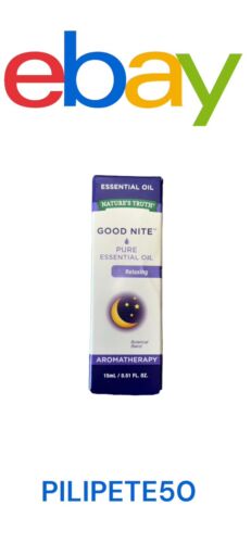 Nature's Truth Aromatherapy Good Nite Essential Oil Blend Relaxing 0.51 Ounce