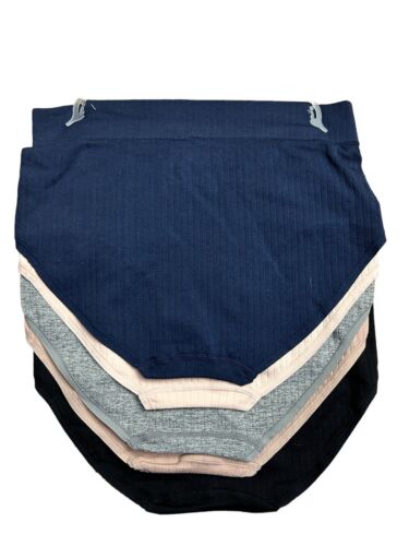 NÁUTICA ~ Women's High Waist NT3538 Underwear Panties Blend Material 5-Pair ~L