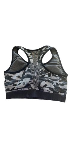 LAYER 8 MAX. SUPPORT SIZE 1X SPORT BRA  CAMOUFLAGE GRAY/CHARCOAL/BLACK LWB0103X