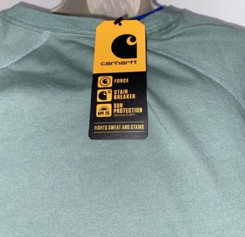 Carhartt Force Relaxed  Pocket T-Shirt XL Green Mid-weight Men’s NWT