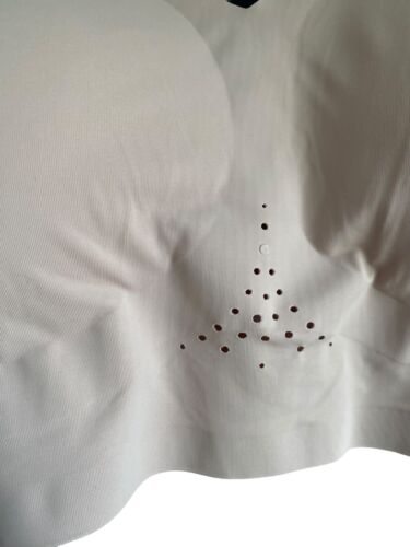 Lucky Brand Set of 3 Seamless Laser Cut Bras LVD19052 Sze Medium~ Perforated~CUTE!