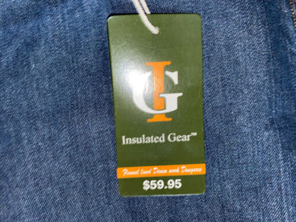 WORK  PANTS “INSULATED GEAR”DUNGAREE SIZE 42 X 32  NEW