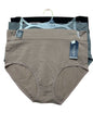 NAUTICA INTIMATES NT9203 - 3 PACK SUPER SOFT HIGH WAIST BRIEF PANTIES ~GREAT FIT!
