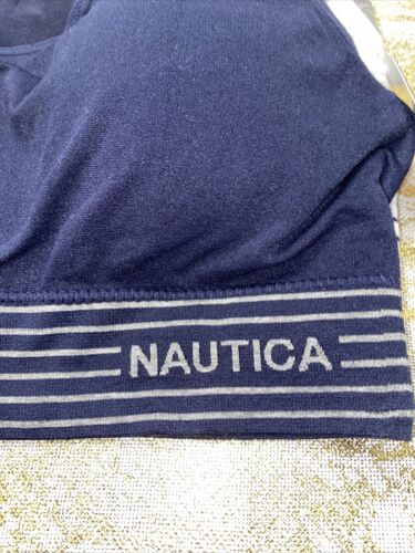 NÁUTICA 3 PACK INTIMATES LOUNGE COMFORT BRAS SIZE LARGE RETAIL $54 BEAUTIFUL NEW