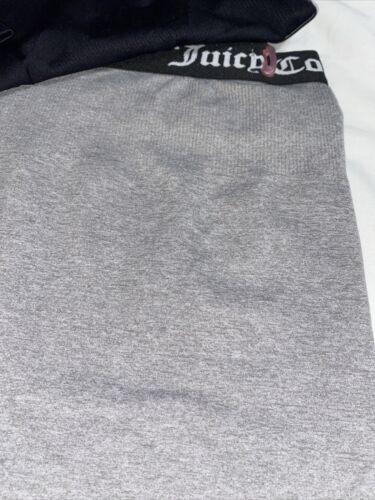 Juicy Couture 3Pack JC71656 Shorts Seamless Shaping Women’s Black & Gray COMFY!