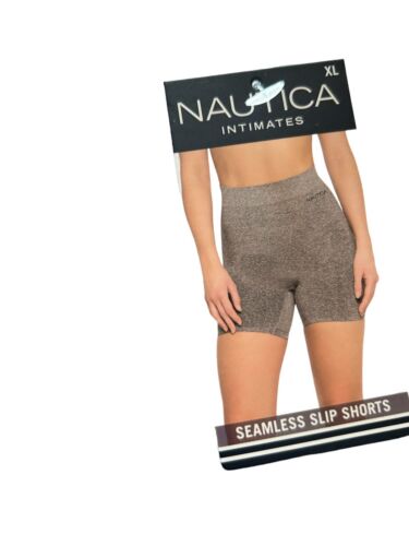 NAUTICA INTIMATES NT7108-3 PCK  SUPER SOFT SEAMLESS SLIP SHORTS~LARGE~GREAT FIT